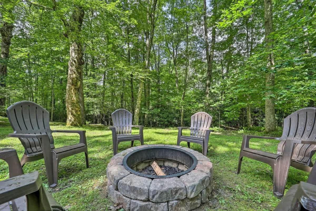 Cozy 'Grey Fox' Cabin Between Boone & Blowing Rock Buitenkant foto