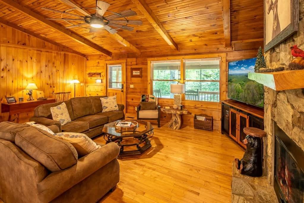 Cozy 'Grey Fox' Cabin Between Boone & Blowing Rock Buitenkant foto